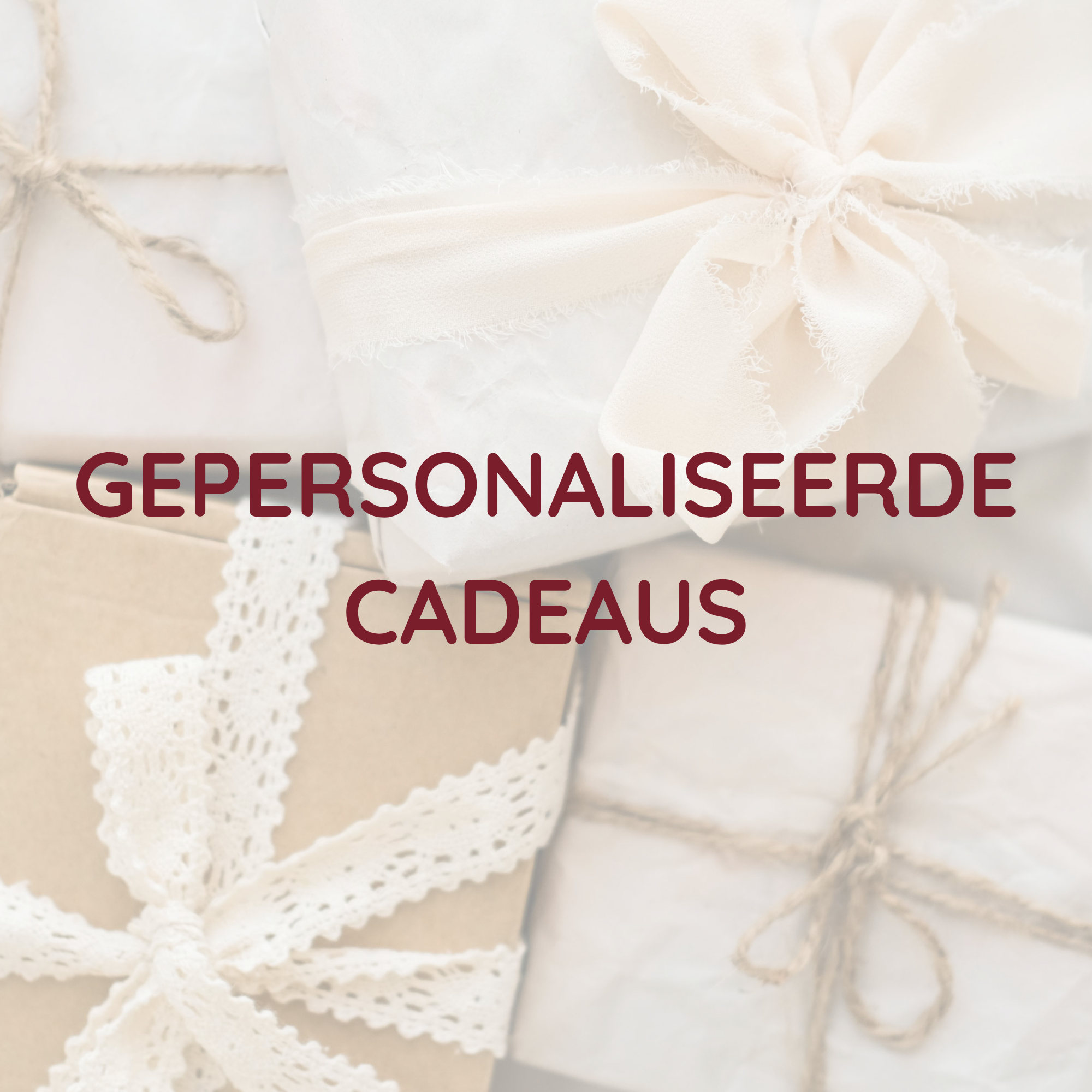 Gepersonaliseerde cadeaus