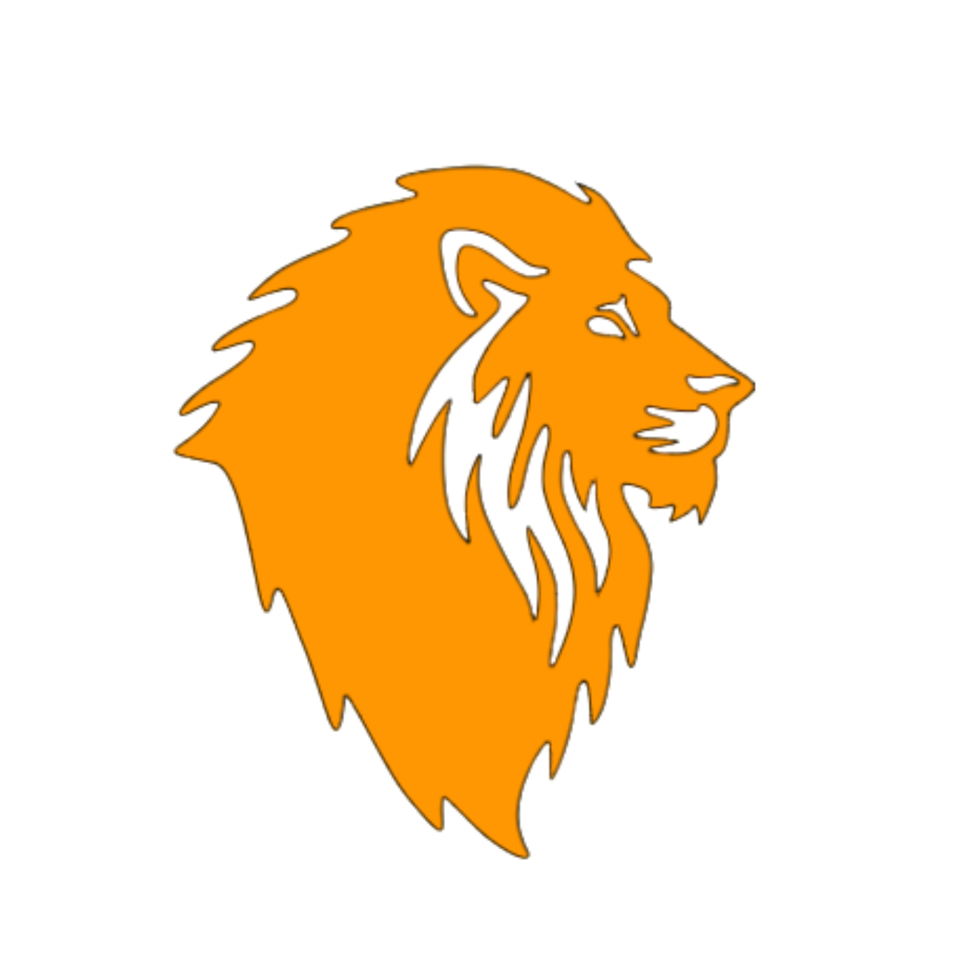 Raamsticker LEEUW
