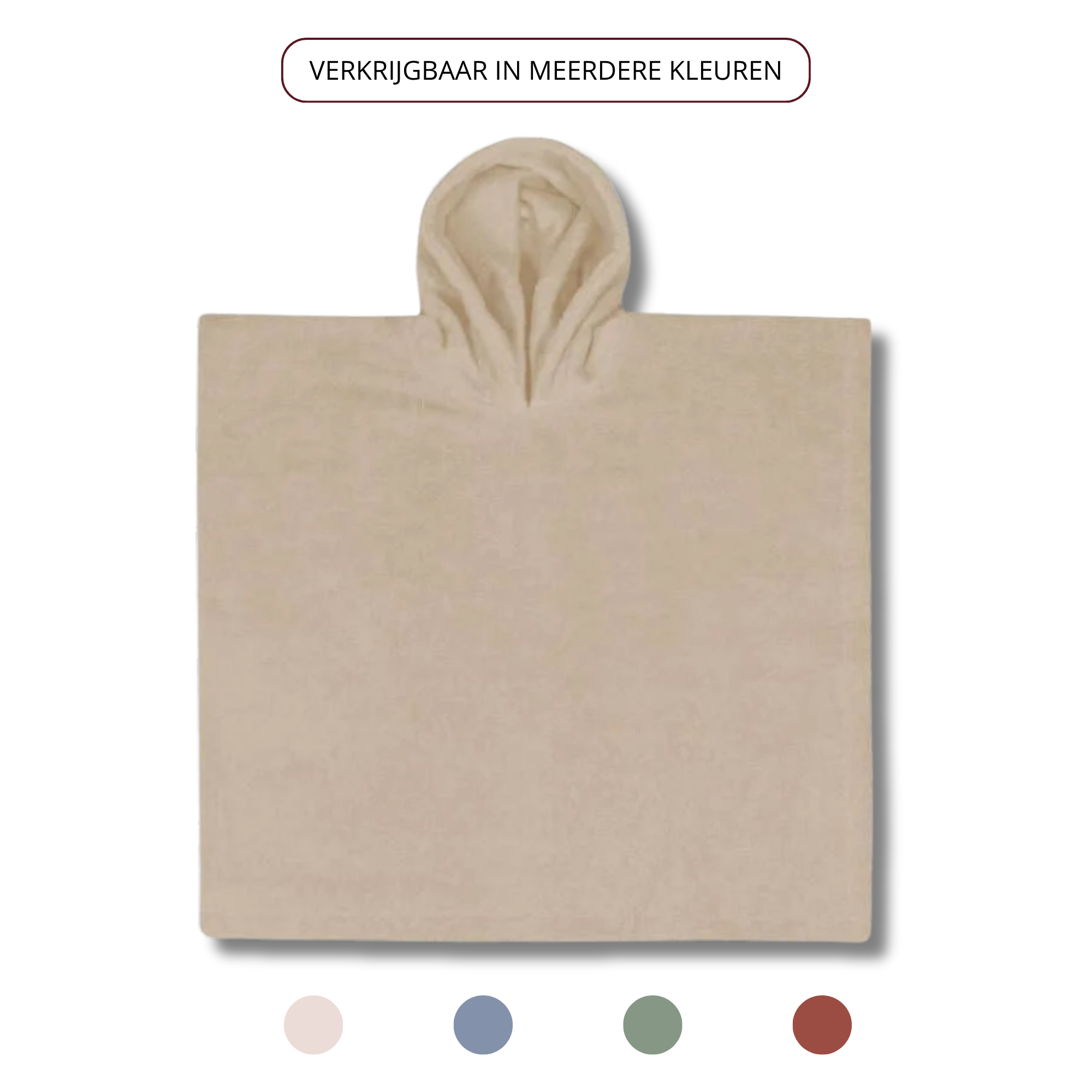 Gepersonaliseerde Kinder Badponcho met Naam