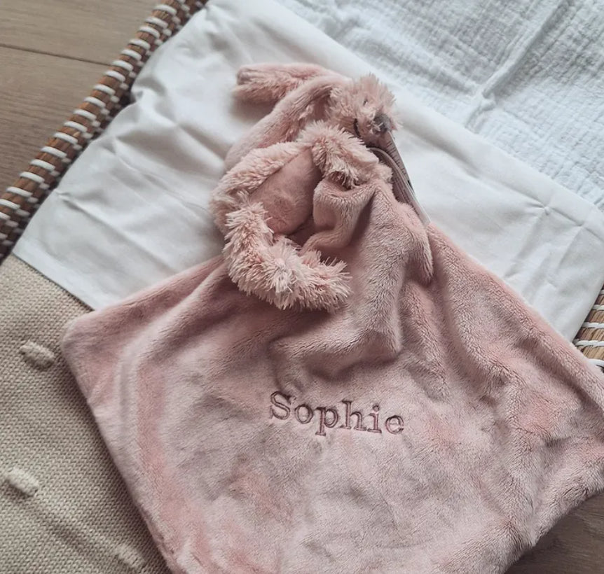 Mini knuffeldoekje met Naam